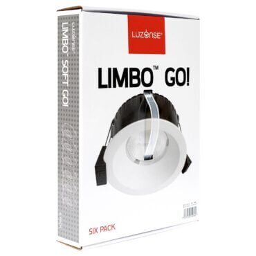Limbo Go! Sixpack Downlights 8W 2700K Hvit (6 pack)