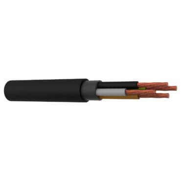 TFXP Kabel MR Flex 4G6,0mm² Sort i Meter
